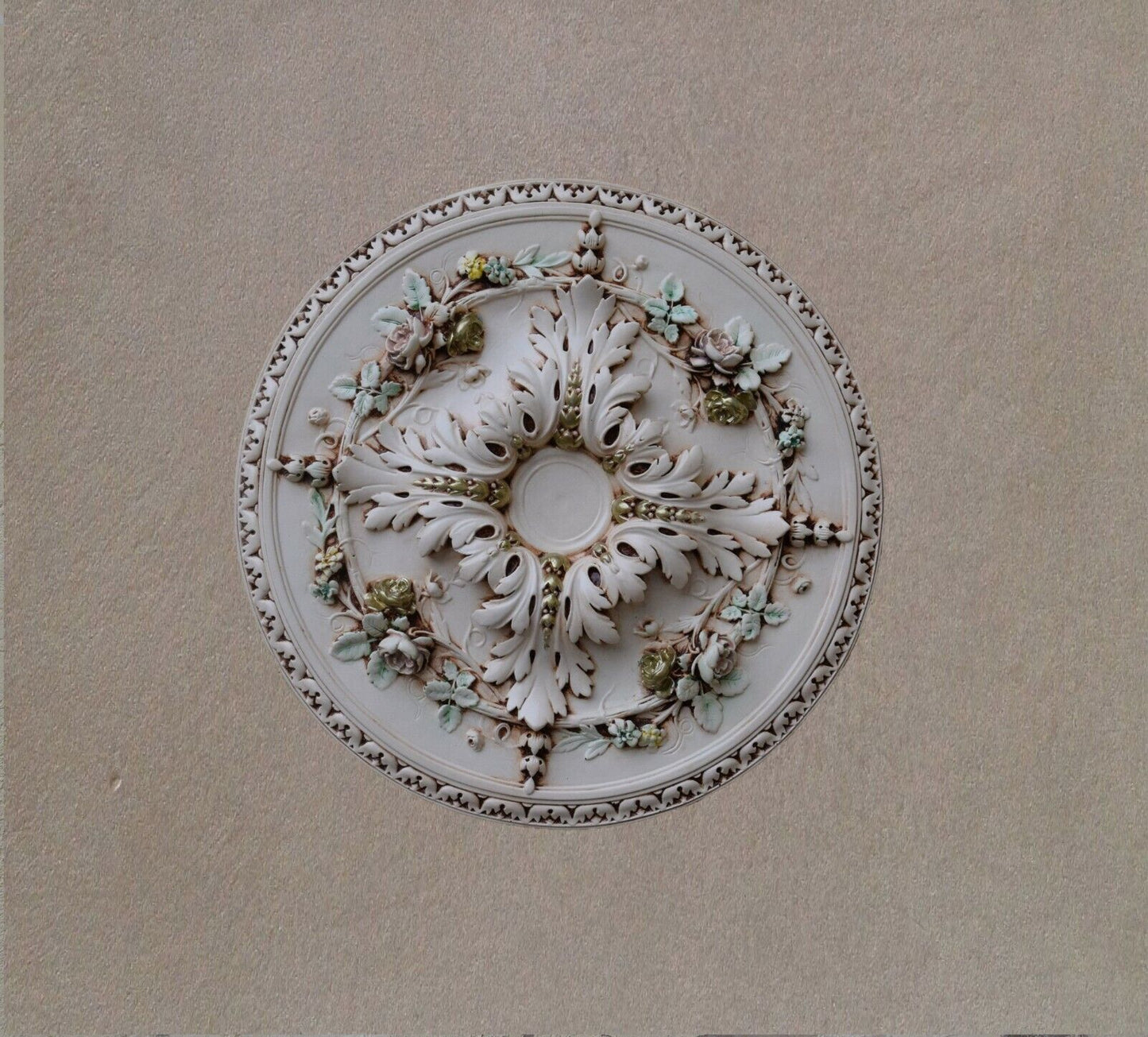 ROSONE IN GESSO (R239D)