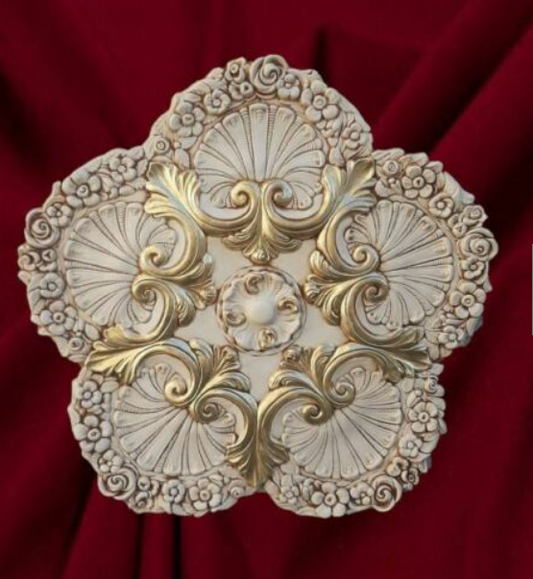 ROSONE IN GESSO (ART 818)
